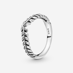 Bague Chevron Épis de Blé