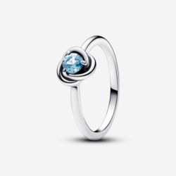 Bague Cercles de l’Éternité Bleu Azur