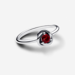 Bague Cercles de l’Éternité Rouge