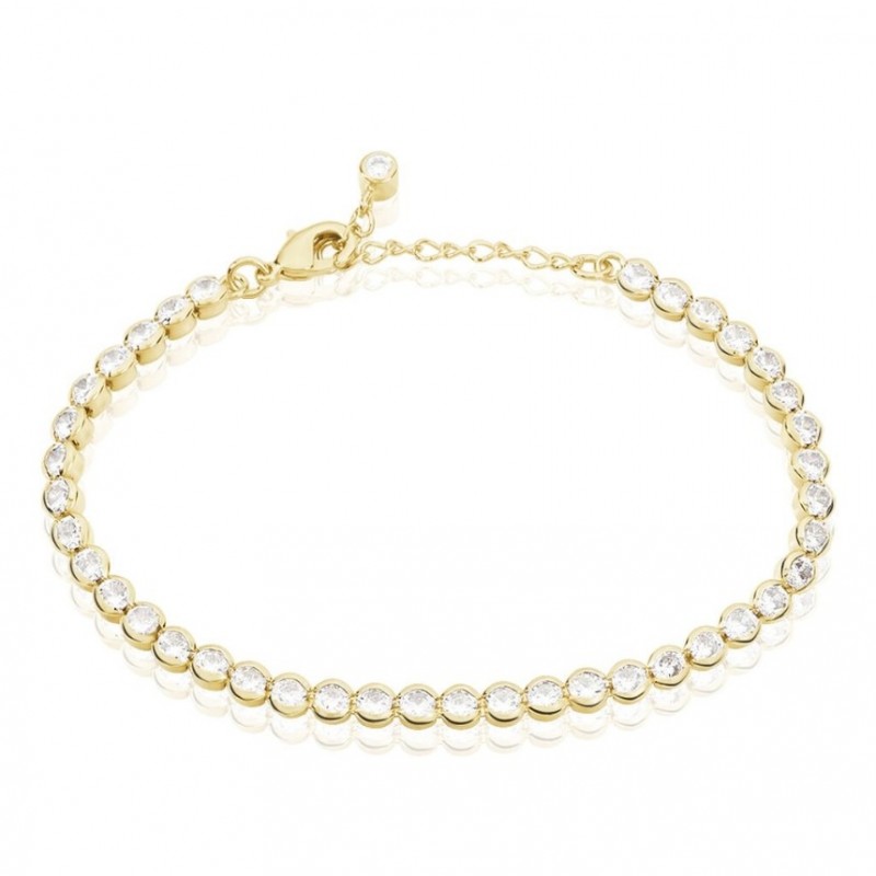 Bracelet Maryannick Plaqué Or Jaune Oxyde De Zirconium