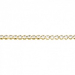 Bracelet Maryannick Plaqué Or Jaune Oxyde De Zirconium