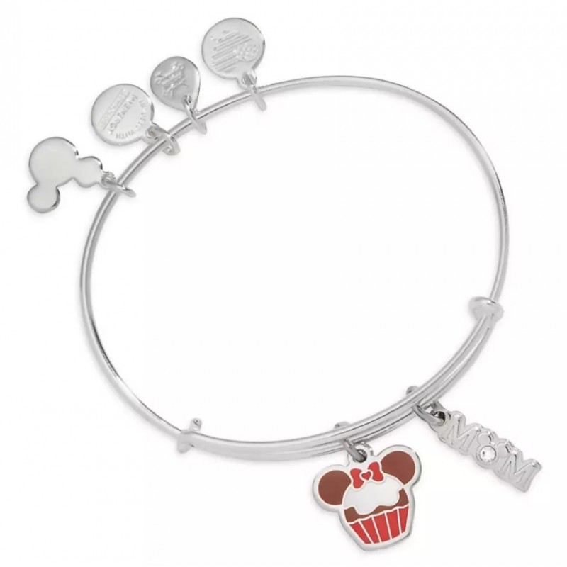 Minnie Mouse Icon Cupcake and ''Mom'' Bangle by Alex and Ani