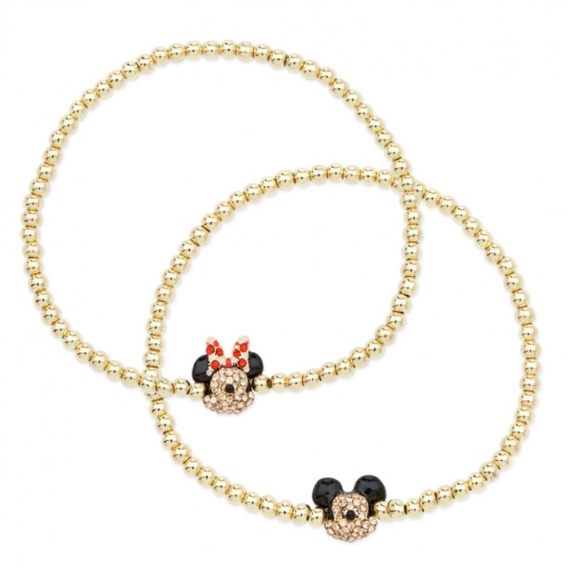 Mickey and Minnie Mouse Bracelet Set by BaubleBar