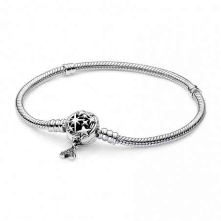 Fantasyland Castle Shooting Star Snake Chain Bracelet by Pandora – Disney Parks