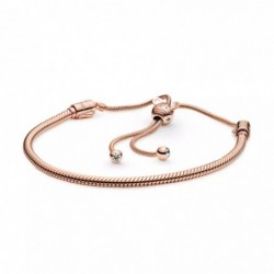 Mickey Mouse Icon Fantasyland Castle Slider Bracelet  – Rose Gold – Disney Parks