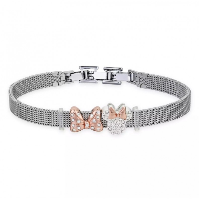 Minnie Mouse Bow Mesh Bracelet