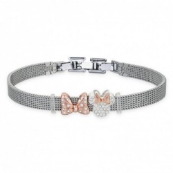 Minnie Mouse Bow Mesh Bracelet