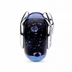 Mickey Mouse and Minnie Mouse Icon Blue Murano Glass Charm by Pandora – Fantasia