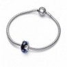 Mickey Mouse and Minnie Mouse Icon Blue Murano Glass Charm by Pandora – Fantasia