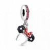 Minnie Mouse Ear Headband Dangle Charm by Pandora