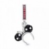 Minnie Mouse Ear Headband Dangle Charm by Pandora