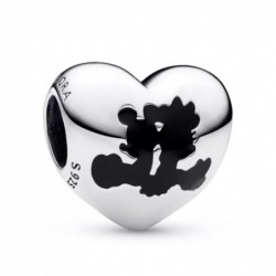 Mickey and Minnie Mouse Heart Charm by Pandora