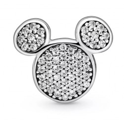 Charm clip Mickey Mouse Icon Pavé de Pandora