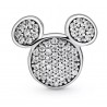 Charm clip Mickey Mouse Icon Pavé de Pandora