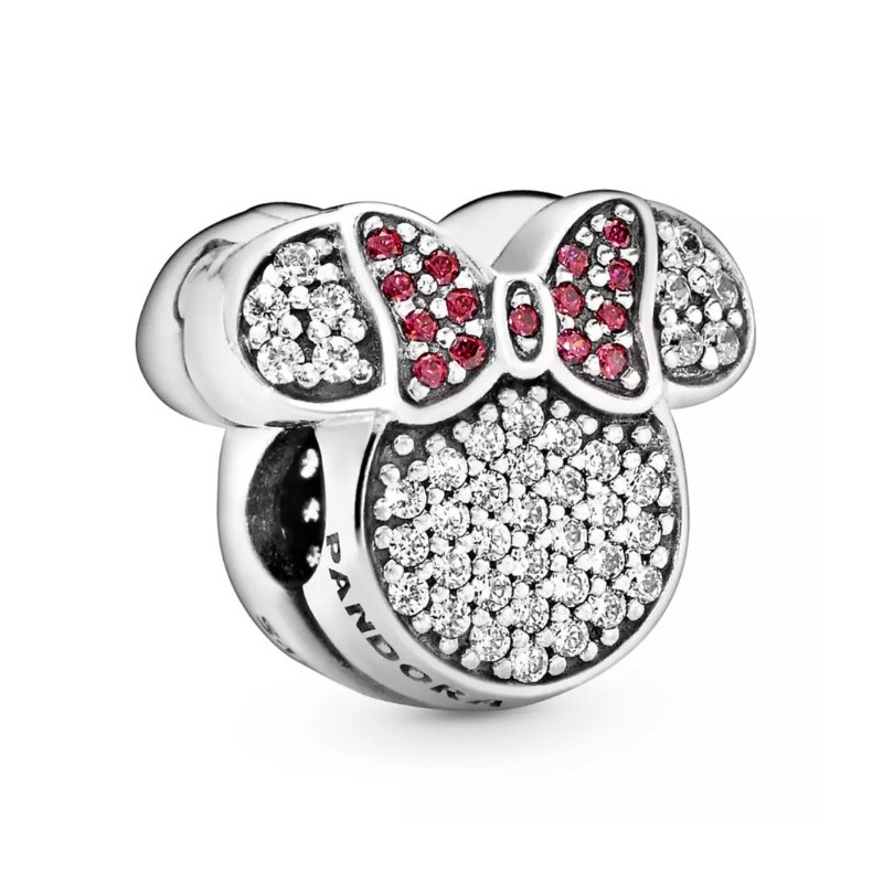 Charm clip Minnie Mouse Icon Pavé de Pandora