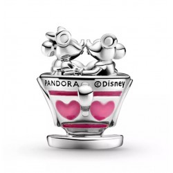 Charm tasse à thé Mickey Mouse et Minnie Mouse de Pandora – Mad Tea Party