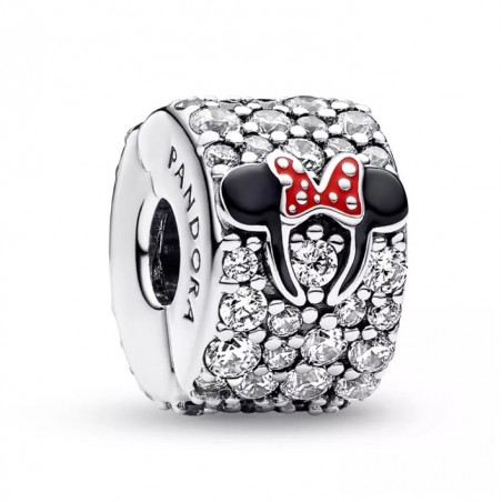 Charm clip Mickey et Minnie Mouse de Pandora