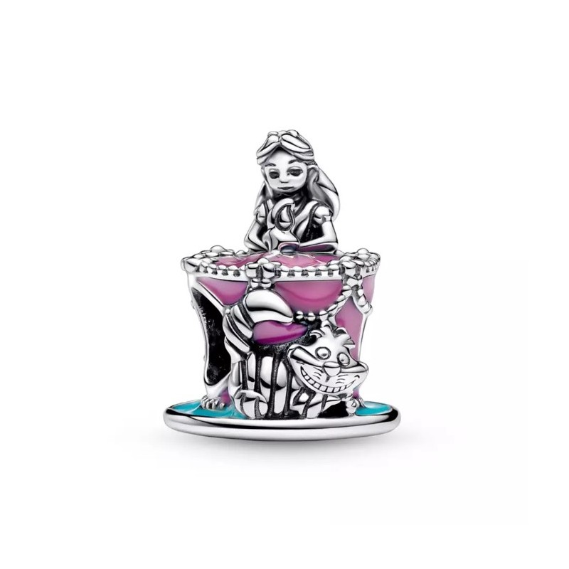 Charm Alice et le chat du Cheshire par Pandora – Alice au pays des merveilles