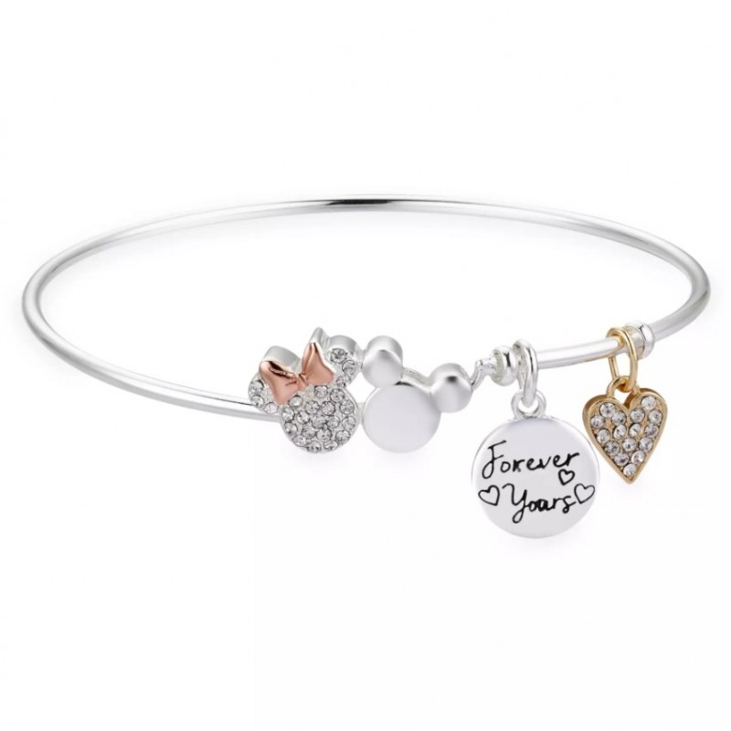 Bracelet Mickey et Minnie Mouse « Forever Yours »