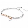 Minnie Mouse Crystal Bolo Tennis Bracelet