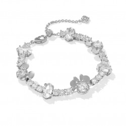 Bracelet tennis Mickey et Minnie Mouse par Kendra Scott – Argent