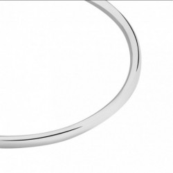 Bracelet Jonc Tabata Argent Blanc