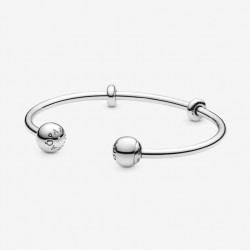 Bracelet rigide ouvert Pandora Moments