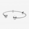 Bracelet rigide ouvert Pandora Moments