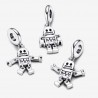 VENTE FINALE - Charm-pendentif Meilleur ami robot