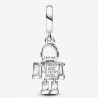 VENTE FINALE - Charm-pendentif Meilleur ami robot