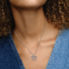 Collier Étoile Asymétrique Pavé