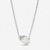 Collier Rose Blanche