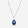 Collier Pendentif Halo Spectaculaire Scintillant