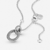 Collier Pendentif Double Cercle