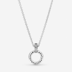 Collier Pendentif Double Cercle