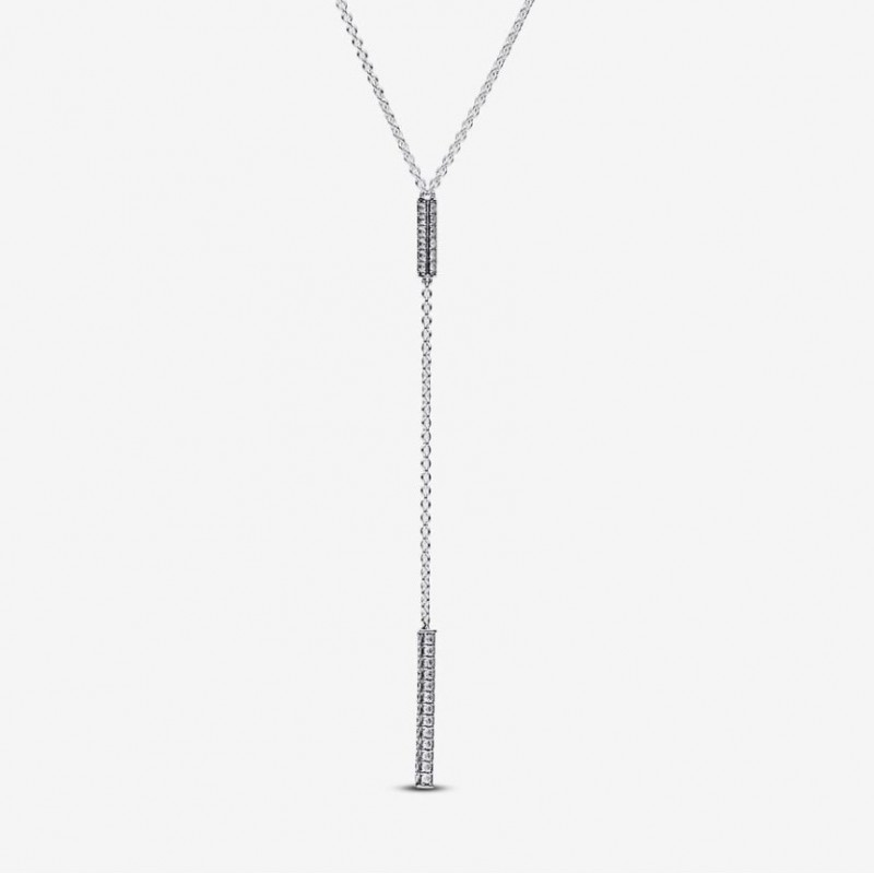 Collier Pendant Pavé Prisme Pandora Timeless