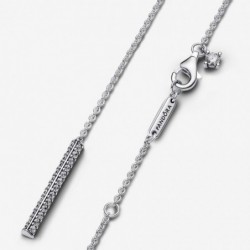 Collier Pendant Pavé Prisme Pandora Timeless