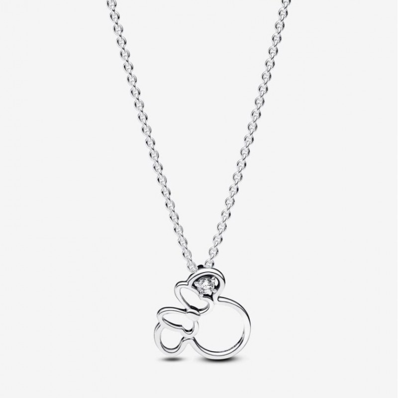 Collier Disney Silhouette de Minnie