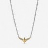 Collier avec Pendentif Bimatière Marvel Étoile à Huit Branches de Captain Marvel