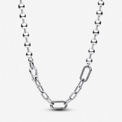 Collier Link & Sphère Métallique Pandora ME