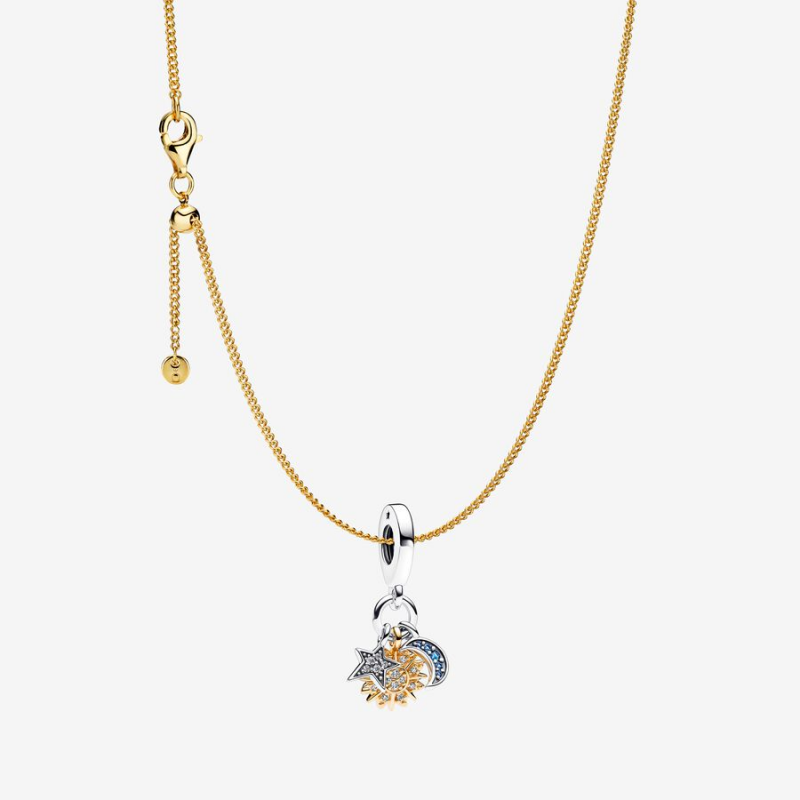 Collier Composé Céleste Bimatière