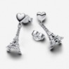 Boucles d’Oreilles Pendantes Tour Eiffel